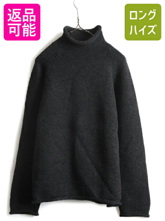 楽天市場】90s 希少サイズ S □ J CREW ロールネック ウール ニット 