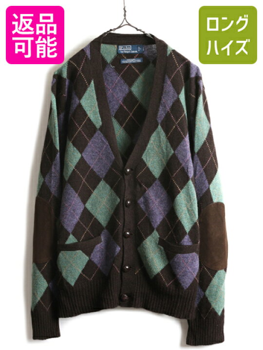 楽天市場】90s □ POLO ポロ ラルフローレン アーガイル メリノ ウール 