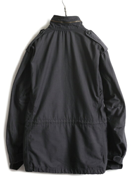 楽天市場】90s USA製 人気 黒 □ 民間 ALPHA INDUSTRIES 社製 M-65 