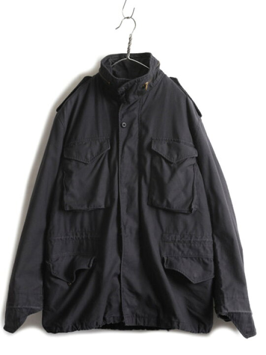 楽天市場】90s USA製 人気 黒 □ 民間 ALPHA INDUSTRIES 社製 M-65 