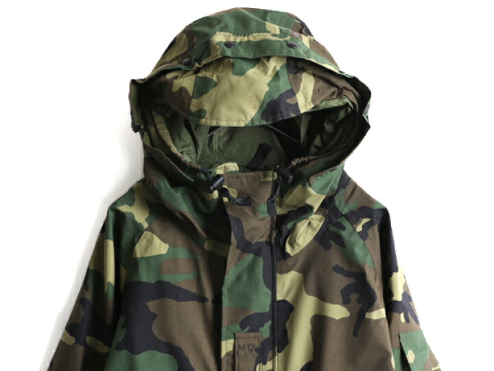 楽天市場】00s □ 米軍実物 US ARMY ECWCS ゴアテックス ウッドランド 