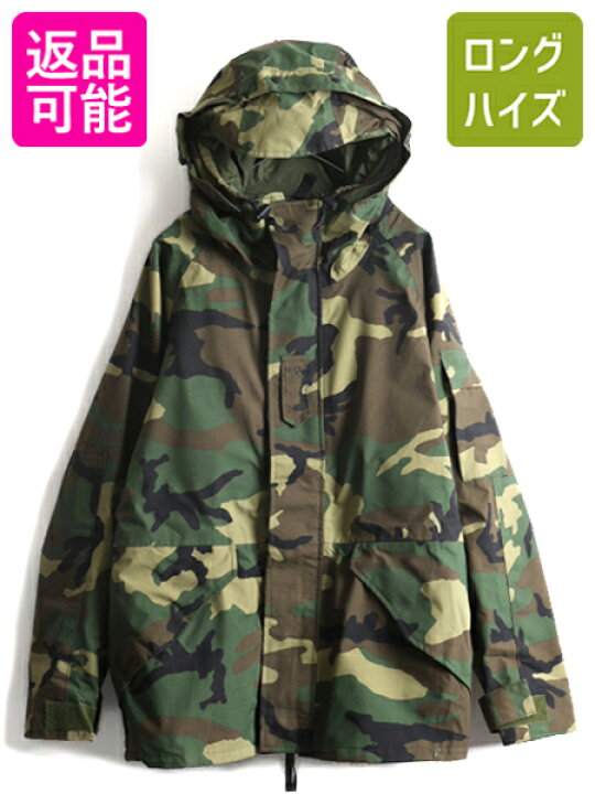 楽天市場】00s □ 米軍実物 US ARMY ECWCS ゴアテックス ウッドランド 
