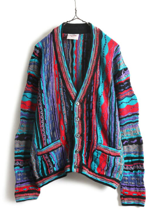 楽天市場】80s 旧タグ オーストラリア製 □ COOGI 3D 立体編み  