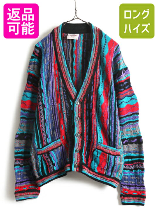 楽天市場】80s 旧タグ オーストラリア製 □ COOGI 3D 立体編み  