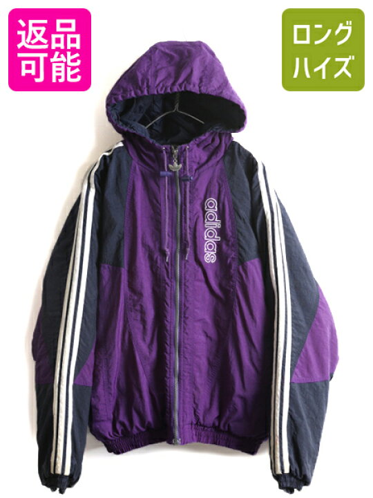 楽天市場】90s 希少サイズ S □ アディダス 中綿 ナイロン パーカー  