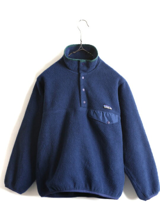 楽天市場】90s 希少サイズ XS □ 96年製 パタゴニア フリース スナップ 