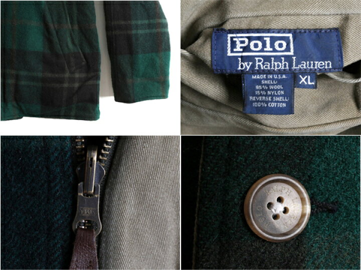 楽天市場】90s USA製 ☆ POLO ポロ ラルフローレン コットン × ウール  