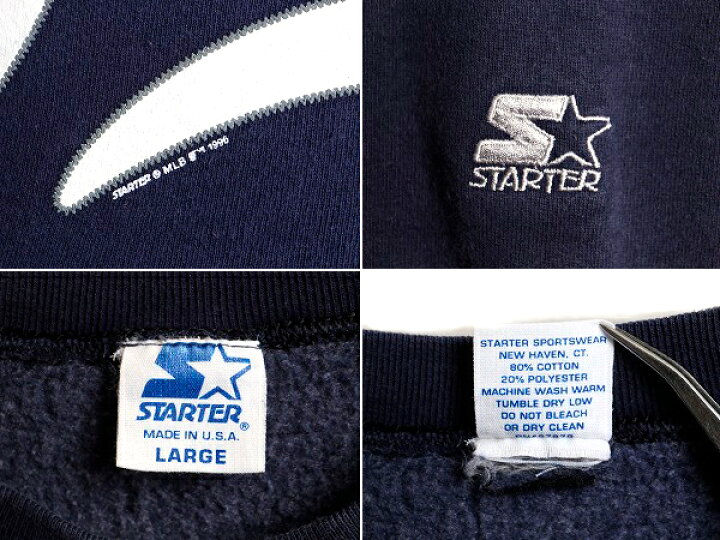 楽天市場】90s USA製 □ MLB オフィシャル スターター NY ヤンキース 
