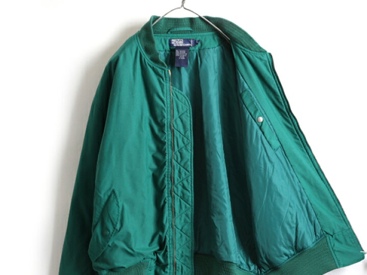 楽天市場】90s 大きいサイズ XL □ POLO ポロ ラルフローレン MA-1 