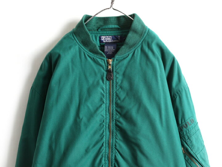 楽天市場】90s 大きいサイズ XL □ POLO ポロ ラルフローレン MA-1 