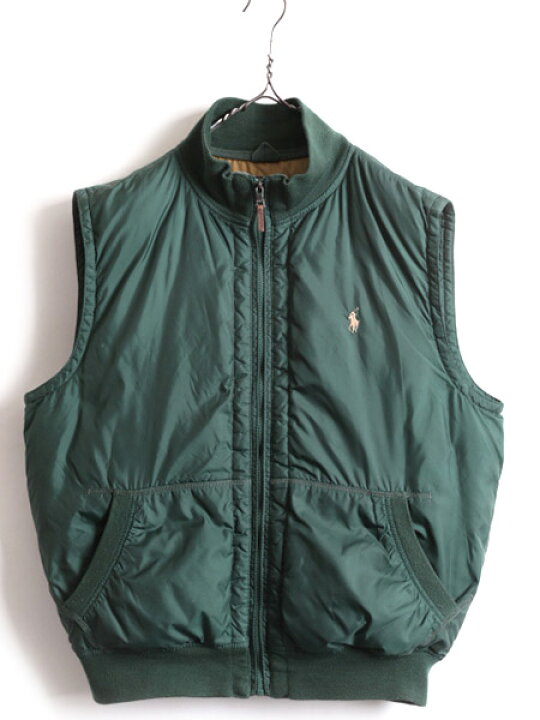 楽天市場】90s □ POLO ポロ ラルフローレン ナイロン ダウン ベスト 