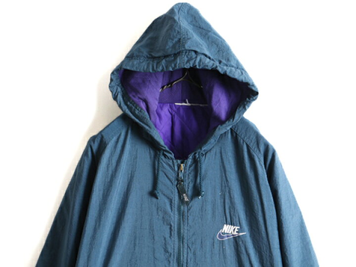 楽天市場】90s オールド □ ナイキ 中綿 ナイロン パーカー ジャケット  