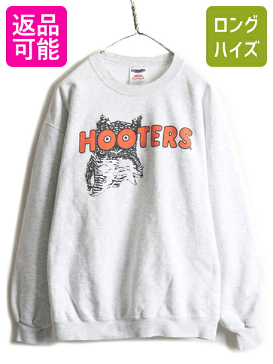 楽天市場】90s オールド □ HOOTERS フーターズ プリント スウェット  
