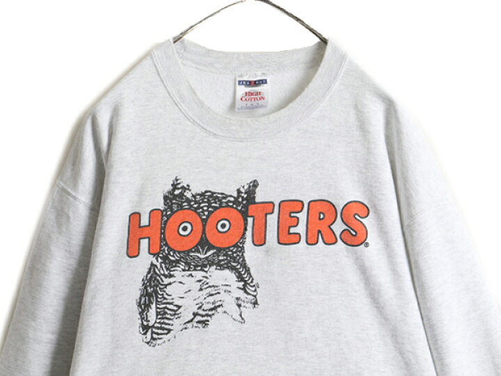 楽天市場】90s オールド □ HOOTERS フーターズ プリント スウェット  