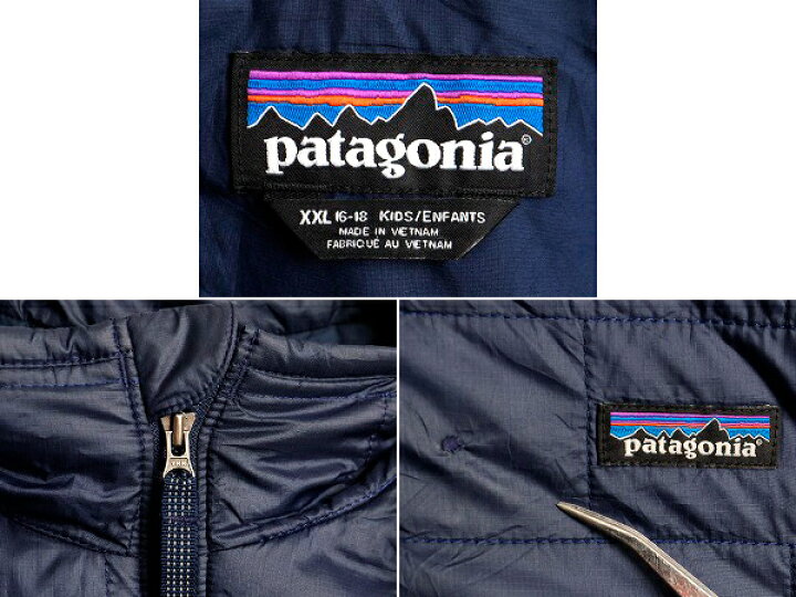 楽天市場】20年製 キッズ XXL メンズ S 程□ パタゴニア ナノパフ 