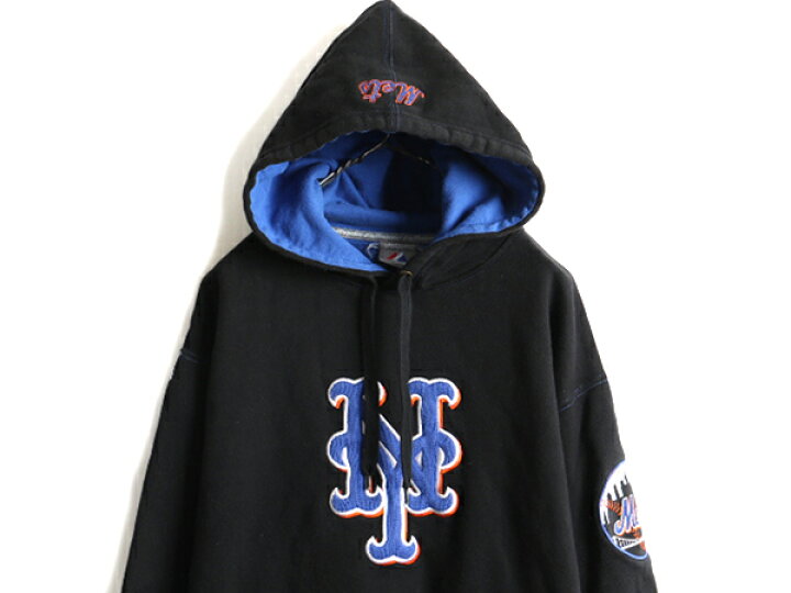 楽天市場】MLB オフィシャル Majestic NY メッツ スウェット パーカー 