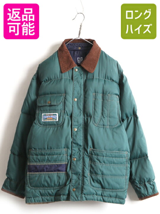 楽天市場】90s □ OLD GAP カバーオール タイプ ナイロン ダウン 