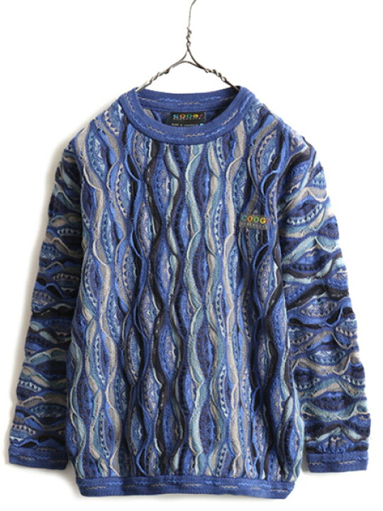 楽天市場】90s オーストラリア製 □ COOGI 3D 立体編み コットン 