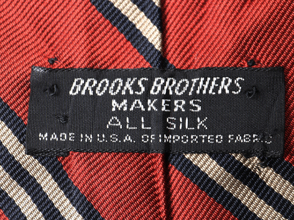 楽天市場】60s USA製 ビンテージ BROOKS BROTHERS MAKERS レジメンタル