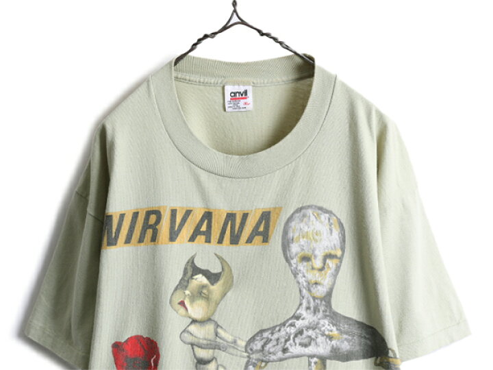 楽天市場】90s ☆ ニルバーナ INCESTICIDE プリント 半袖 Tシャツ 