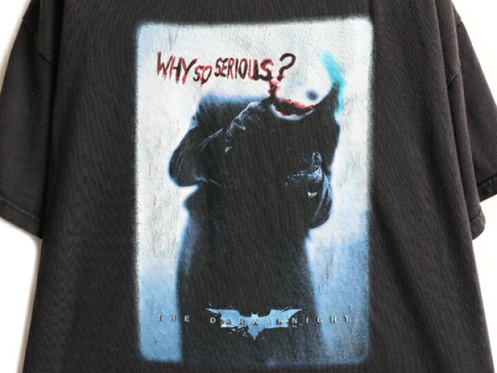楽天市場】00s ☆ ダークナイト ジョーカー プリント 半袖 Tシャツ  