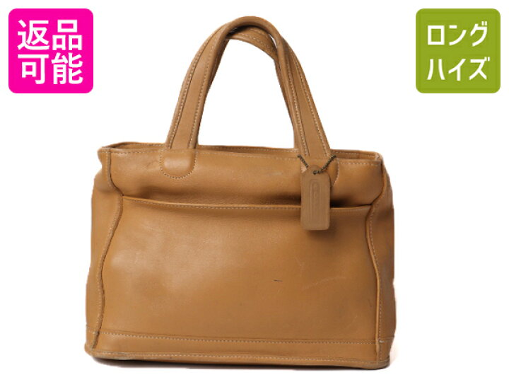 楽天市場】小ぶり USA製 オールドコーチ □ コーチ 本革 レザー ハンド  