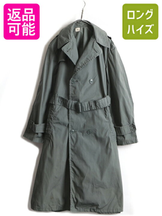 楽天市場】60s □ 69年製 米軍実物 US ARMY トレンチ コート 40L 
