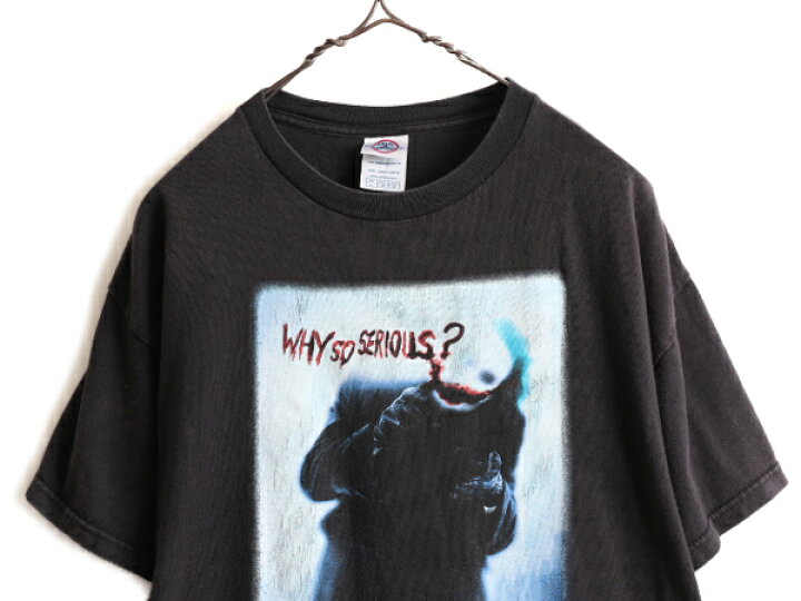 楽天市場】00s ☆ ダークナイト ジョーカー プリント 半袖 Tシャツ  
