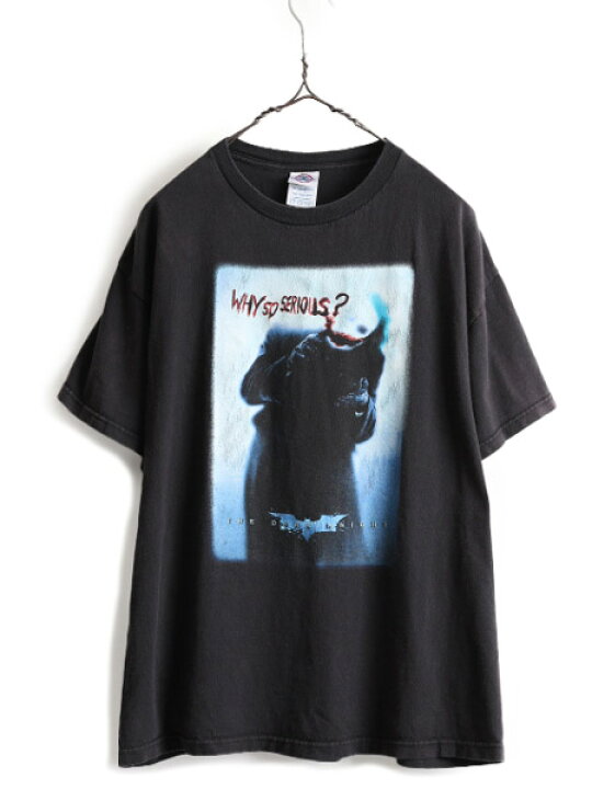 楽天市場】00s ☆ ダークナイト ジョーカー プリント 半袖 Tシャツ 