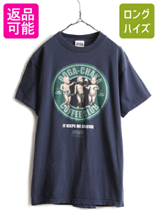 楽天市場】90s ☆ ダンシングベイビー パロディ プリント 半袖 Tシャツ 