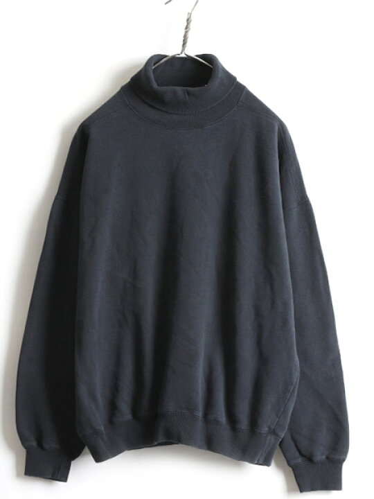 楽天市場】80s 90s □ OLD GAP タートルネック 無地 スウェット 