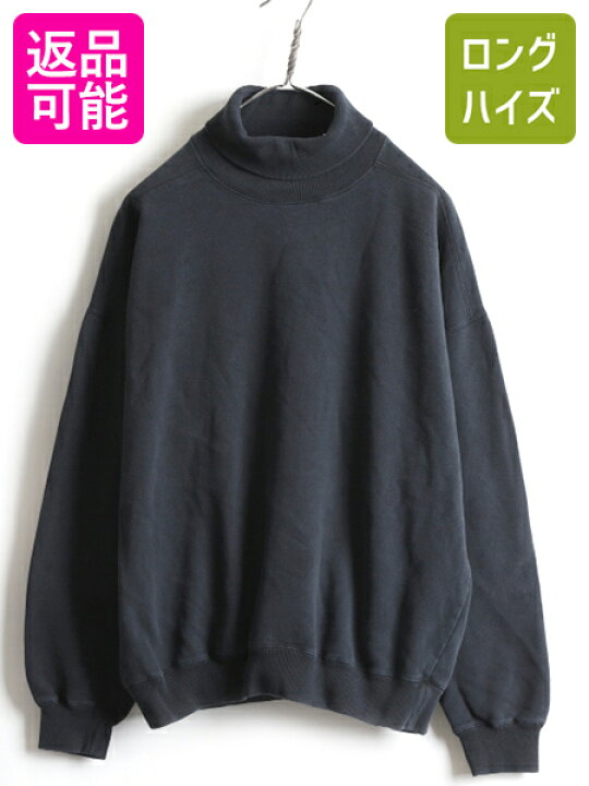 楽天市場】80s 90s □ OLD GAP タートルネック 無地 スウェット 