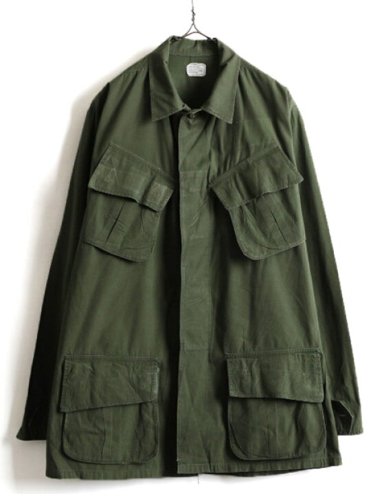極上!米軍実物ジャングルファティーグ3rd ノンリップ L-L ビッグサイズ 
