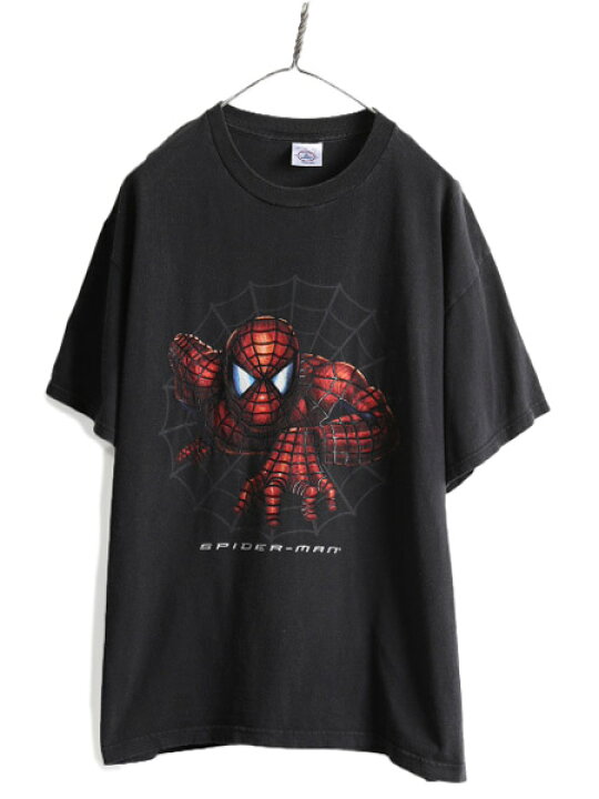 楽天市場】00s USA製 ☆ MARVEL オフィシャル スパイダーマン プリント  