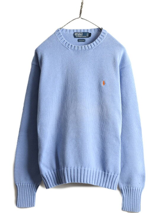 楽天市場】90s □ ポロ ラルフローレン コットン ニット セーター 