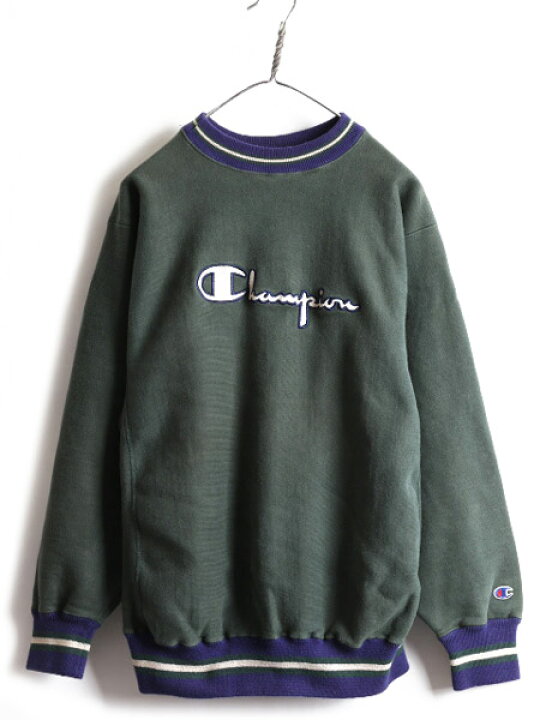 楽天市場】90s USA製 □ チャンピオン リバースウィーブ リブライン  