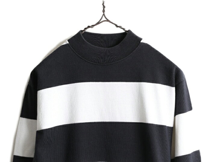 楽天市場】90s USA製 □ CROSS CREEK ボーダー モックネック 長袖 T 