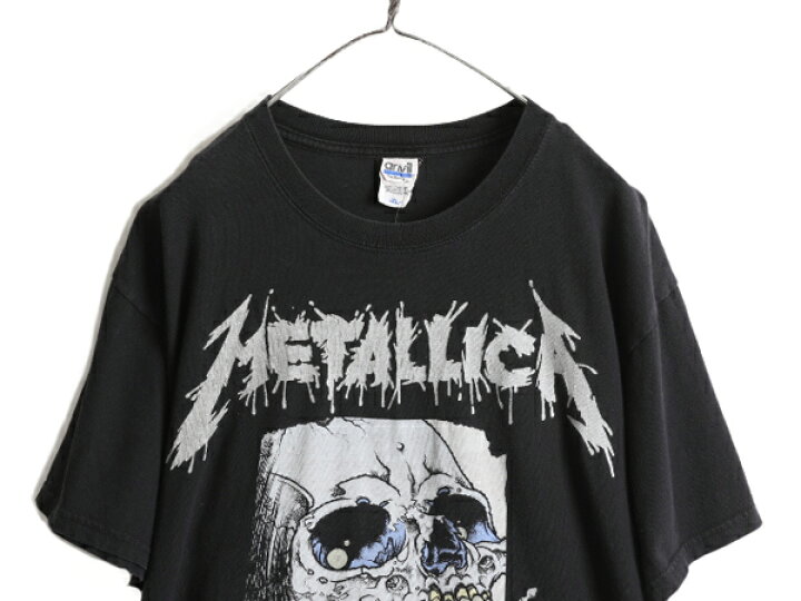 楽天市場】00s ☆ メタリカ パスヘッド 両面 プリント ツアー Tシャツ 