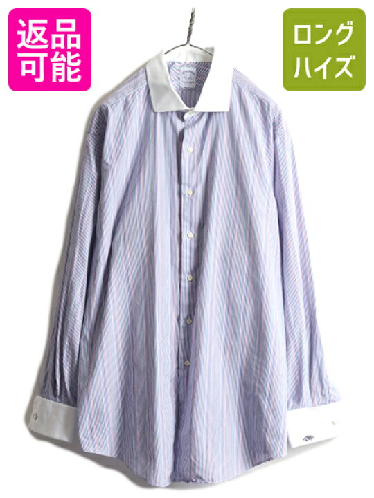 楽天市場】USA製 大きいサイズ □ ブルックスブラザーズ ストライプ 