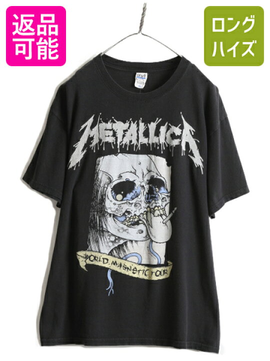 楽天市場】00s ☆ メタリカ パスヘッド 両面 プリント ツアー Tシャツ 