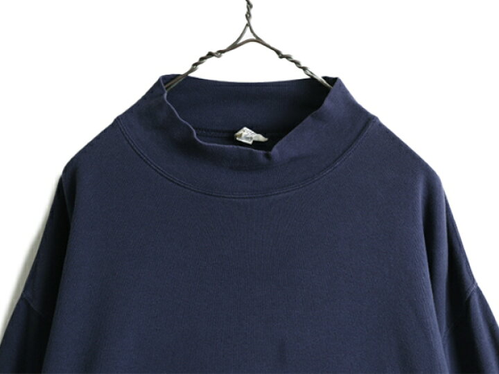楽天市場】90s USA製 大きいサイズ XL □ OLD GAP モックネック 長袖 T 