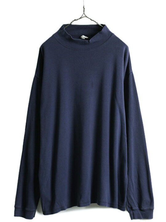 楽天市場】90s USA製 大きいサイズ XL □ OLD GAP モックネック 長袖 T 