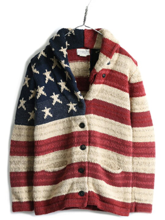 楽天市場】□ DENIM&SUPPLY ラルフローレン 星条旗 総柄 ショール  