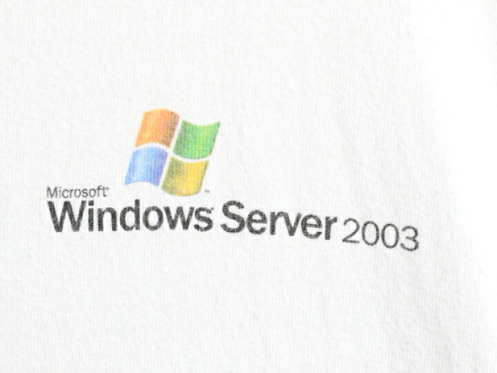 楽天市場】00s ☆ マイクロソフト ウィンドウズ 企業 ロゴ プリント 