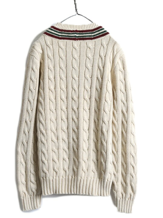 楽天市場】□ ポロ ラルフローレン チルデン ケーブル ニット セーター  