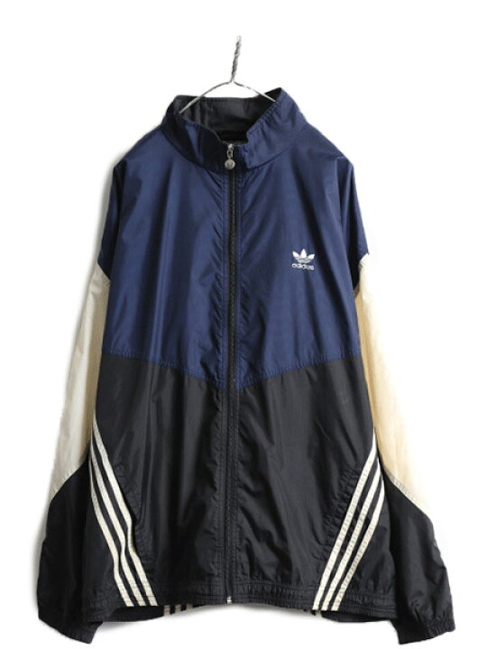楽天市場】90s 大きいサイズ XL □ アディダス 3ライン ナイロン 
