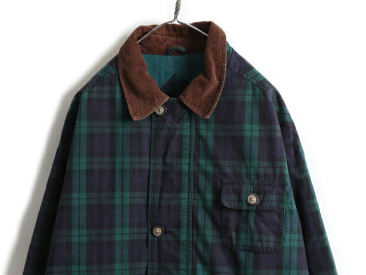 楽天市場】90s ☆ OLD GAP ブラックウォッチ 中綿 ハンティング 