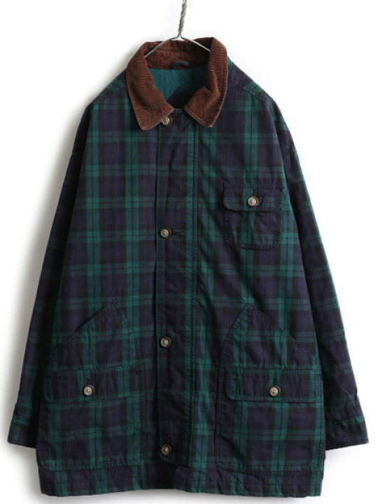 楽天市場】90s ☆ OLD GAP ブラックウォッチ 中綿 ハンティング 