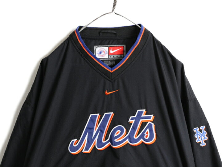 楽天市場】00s □ MLB オフィシャル TEAM NIKE メッツ プルオーバー  