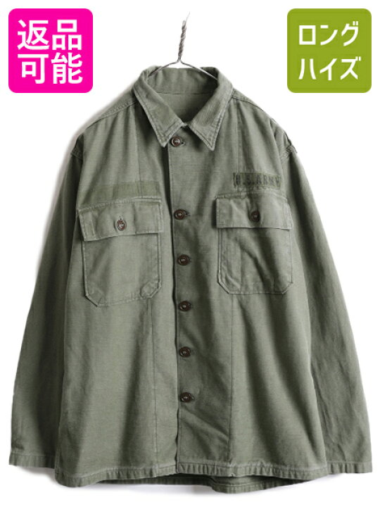 楽天市場】50s 1st 初期 □ 米軍実物 US ARMY コットン サテン 